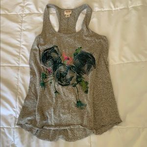 Floral Graphic Tank